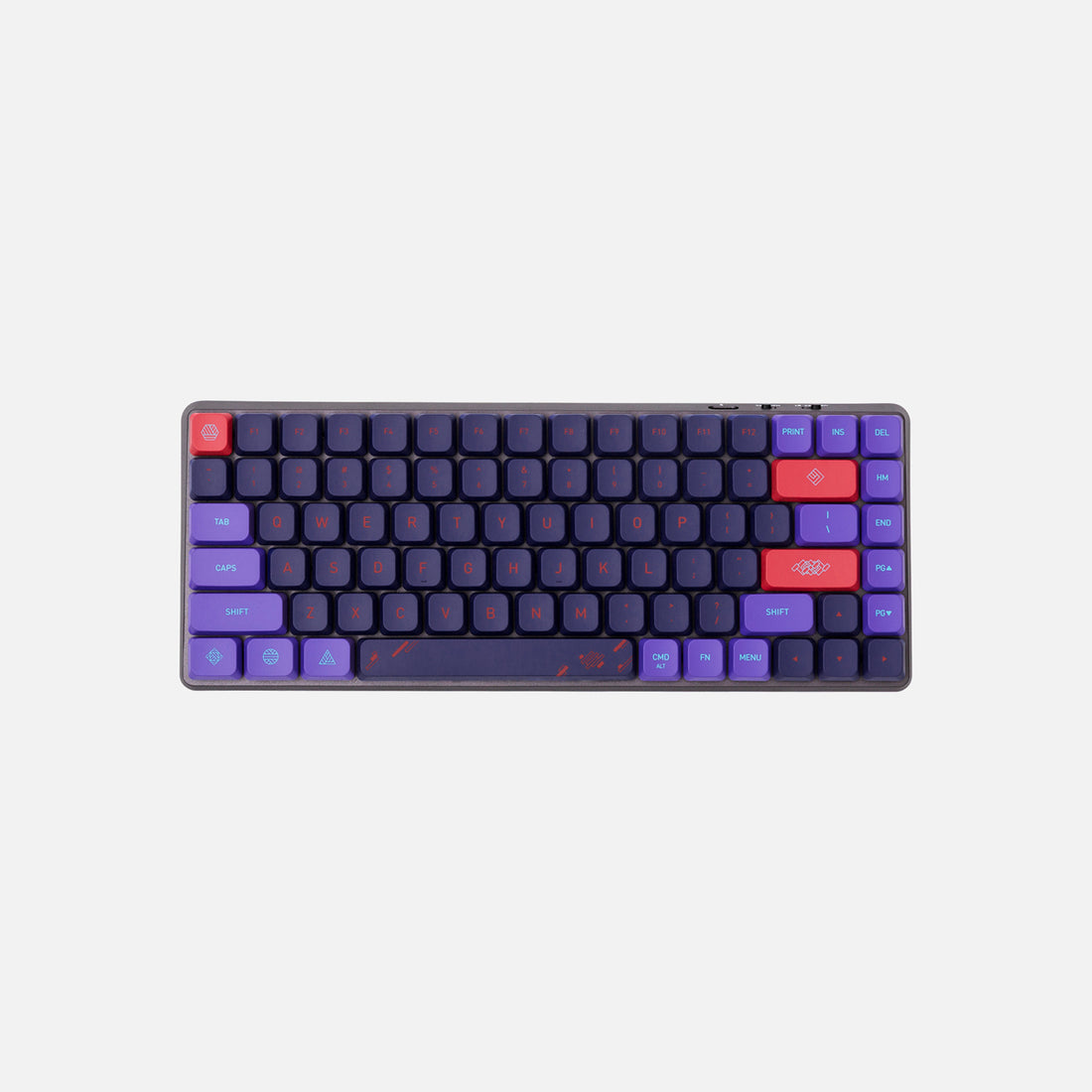 Neon Flux Slim Keycaps